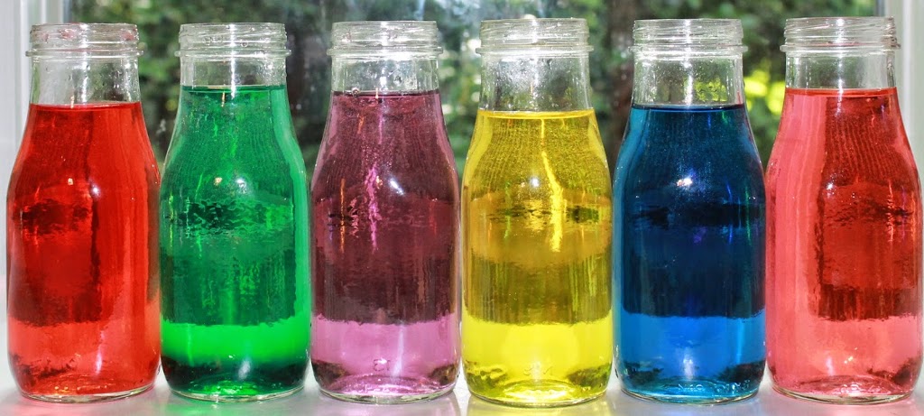 acqua bottiglie colorate aqastyle